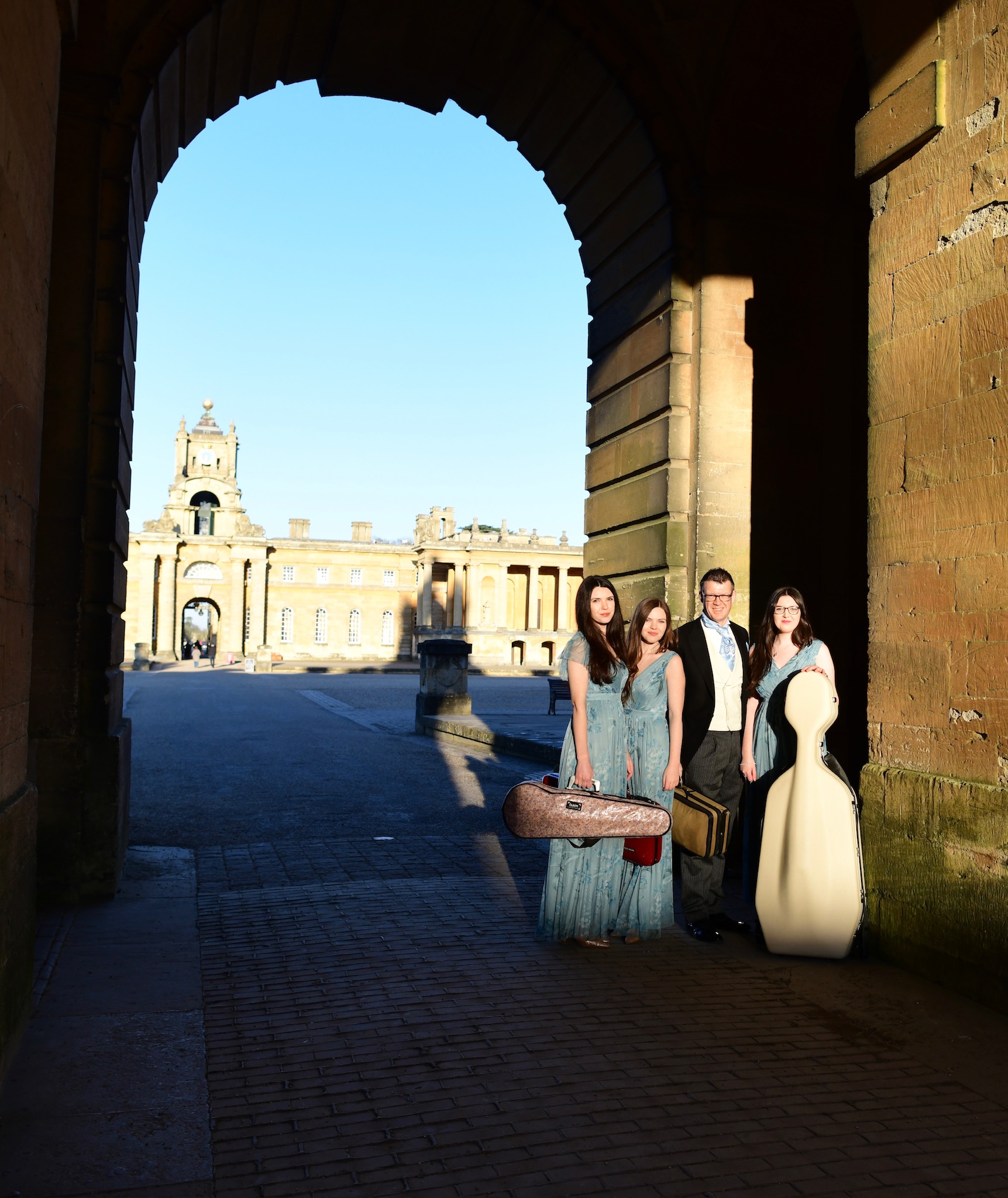 BridgeStringsSunsetBlenheimPalace
