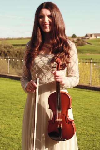 Performing at Kingscote Barn